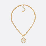 18K Dior Petit CD Pearls Necklace