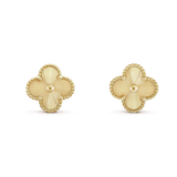 18k Van Cleef & Arpels Vintage Alhambra Earrings