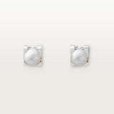 18K C De Earrings