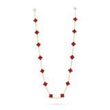 18K Vintage Alhambra 20 Motifs Long Necklace