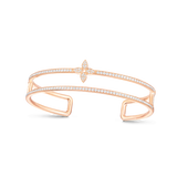 18K Louis Idylle Blossom Two-Row Bracelet