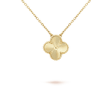 18K Van Cleef & Arpels Vintage Alhambra Pendant Necklace