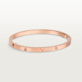 18K Cartier Love Six Diamonds Small Bracelet