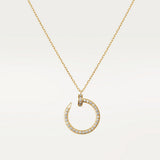 18K Cartier Juste Un Clou Diamonds Necklace