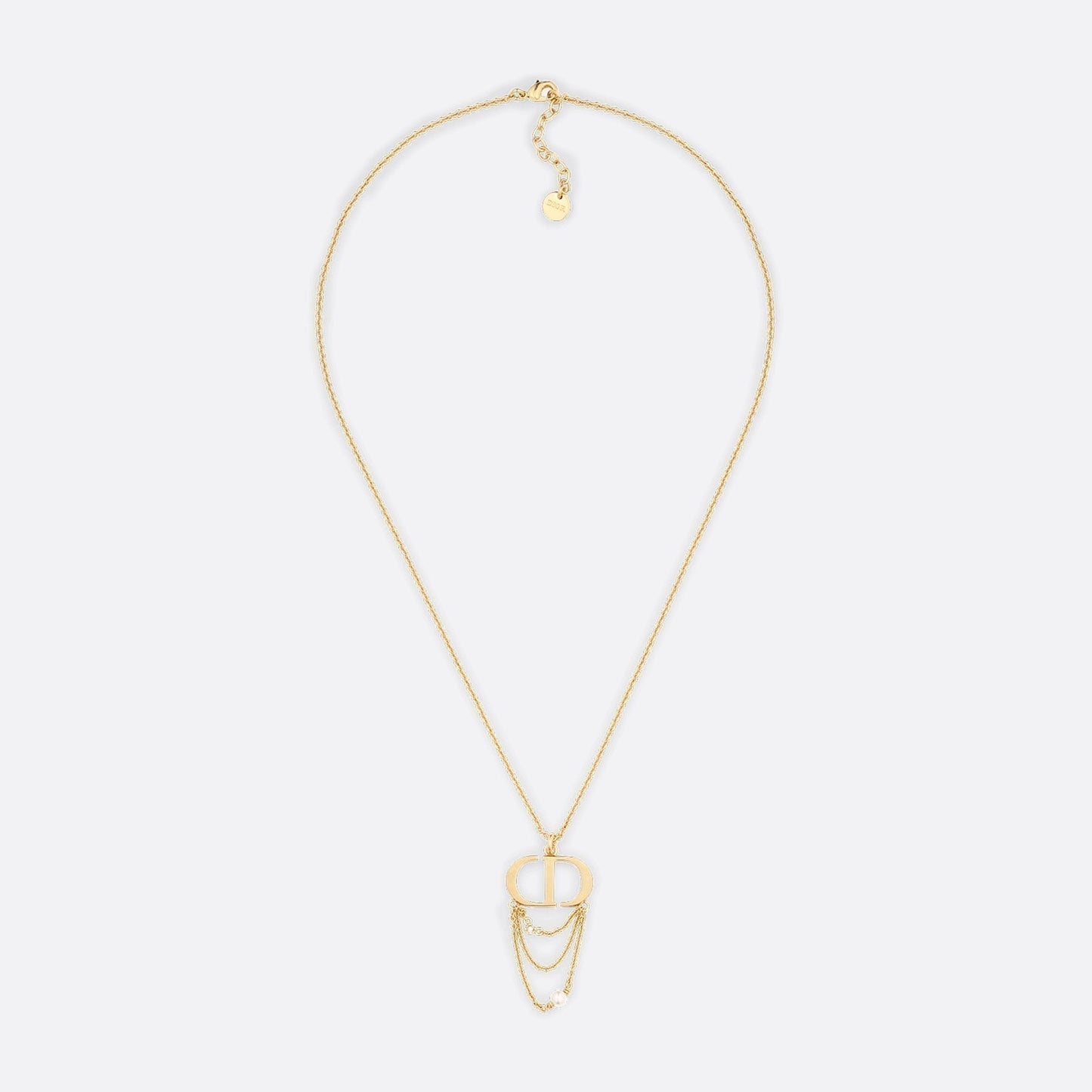 18K Dior Petit CD Necklace