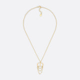 18K Dior Petit CD Necklace