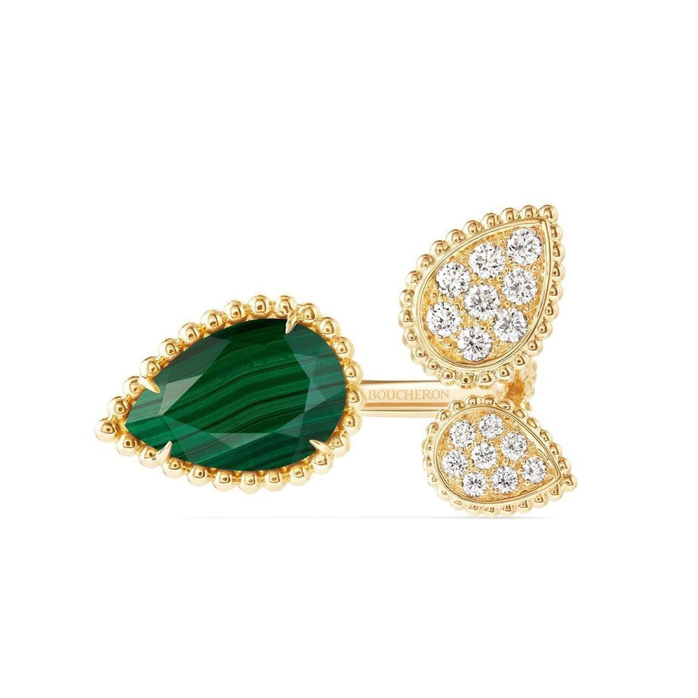 18K Boucheron Serpent Boh¨¨me Diamonds Ring