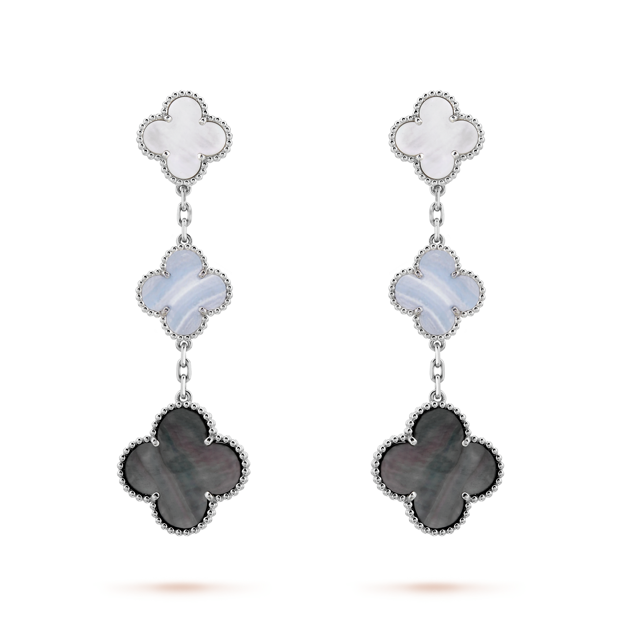 18k Van Cleef & Arpels Magic Alhambra Earrings