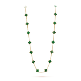18K Vintage Alhambra 20 Motifs Long Necklace