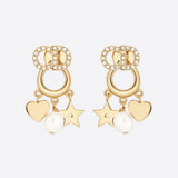 18k Dior Clair D Lune Earrings