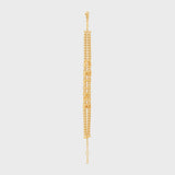 18K Triomphe Gourmette Bracelet