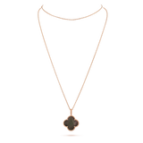 18K Van Cleef & Arpels Magic Alhambra One Motif Pearl Necklace