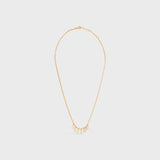 18K Triomphe Paris Strass Crystals Necklace