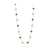 18K Vintage Alhambra 20 Motifs Long Necklace