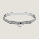 18K Collier De Chien Diamond H Bracelet