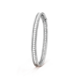 18K Van Cleef & Arpels Perlée Diamonds One Row Bracelet