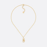 18K Dior CD Lock Necklace
