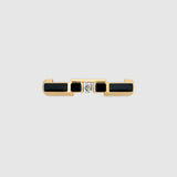 18K Double G Link To Love Enamel And Diamond Ring