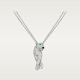 18K Panthere De Diamond Necklace