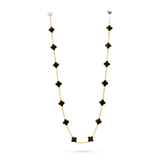 18K Vintage Alhambra 20 Motifs Long Necklace