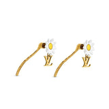 18K Louis Gardening Earrings