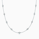 18K T Elsa Peretti Diamonds By The Yard Necklace
