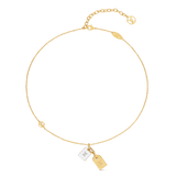 18K Louis Nanogram Necklace