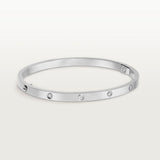 18K Cartier Love Six Diamonds Small Bracelet