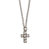 GUCCI Cross Pendant Necklace