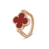 18K Vintage Alhambra Reversible Ring