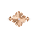 18K Vintage Alhambra Reversible Ring
