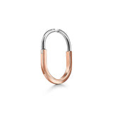 18K T Lock Diamond Earrings