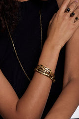 18K CD J¡¯adior Open Cuff Bracelet