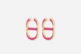 18K CD 30 Montaigne Rani Pink Earrings
