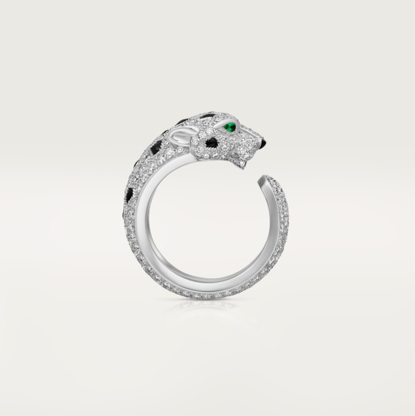 18K Panthere De Diamond Ring