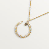18K Juste Un Clou Diamonds Necklace
