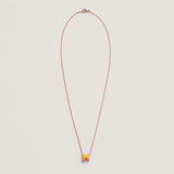 18K Mini Pop H Yellow Necklace
