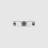 18K GG White Gold Ring