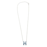 18K Mini Pop H Blue Necklace