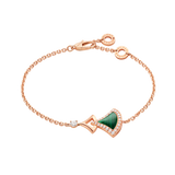 18K Bvlgari Divas' Dream Malachite Bracelet