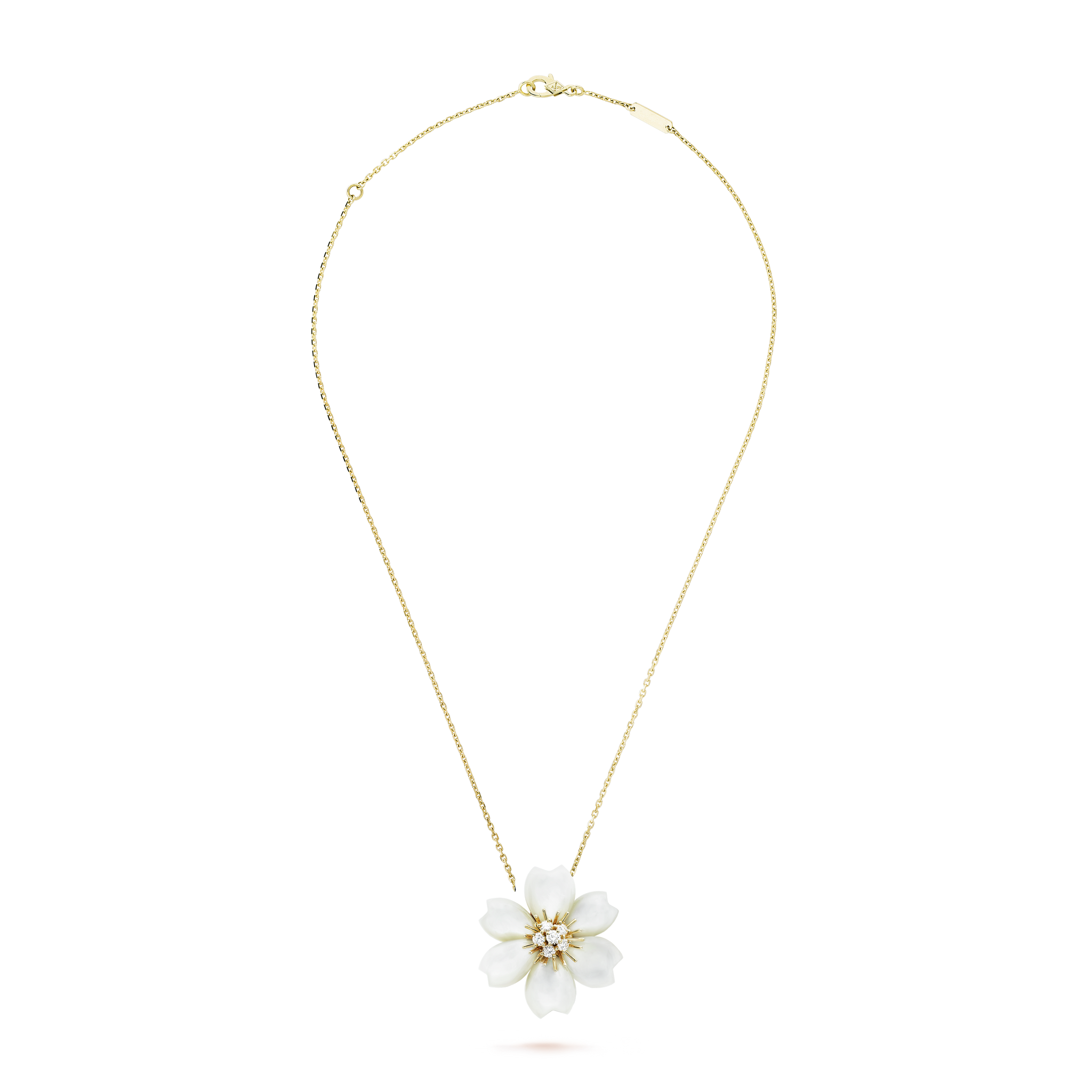 18K Rose de No?l Necklace