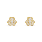 18k Van Cleef & Arpels Frivole Small Model Earrings