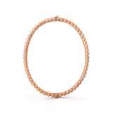 18K Rose Gold Perlée Pearls Bracelet