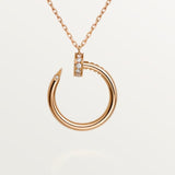 18K Cartier Juste Un Clou Diamonds Necklace