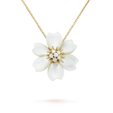 18K Van Cleef & Arpels Rose de No?l Necklace