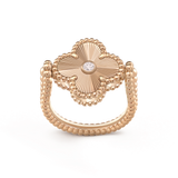 18K Vintage Alhambra Reversible Ring