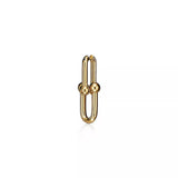 18K T HardWear Large Link Diamonds Earrings