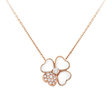 18K Cosmos Clip pendant Necklace