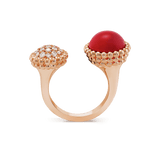 18K Perlée Couleurs Between The Finger Ring
