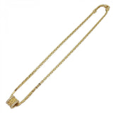 18K B.ZERO1  Diamonds Chain Link Necklace